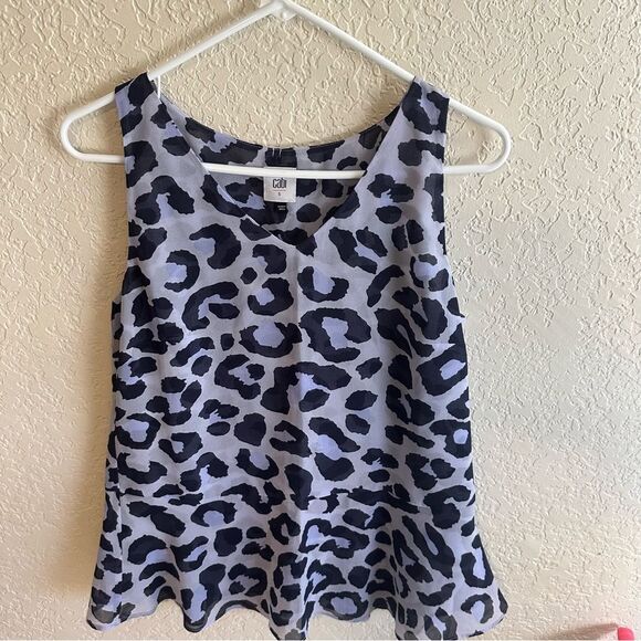 CAbi Size S Feline Cami #5536 Lilac Purple Blue‎ Gray - Picture 15 of 15